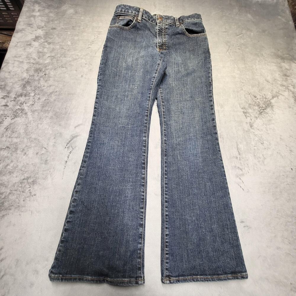 Gap Jeans Womensā 6 Blue Flare Stretch Stretch Denim Y2K